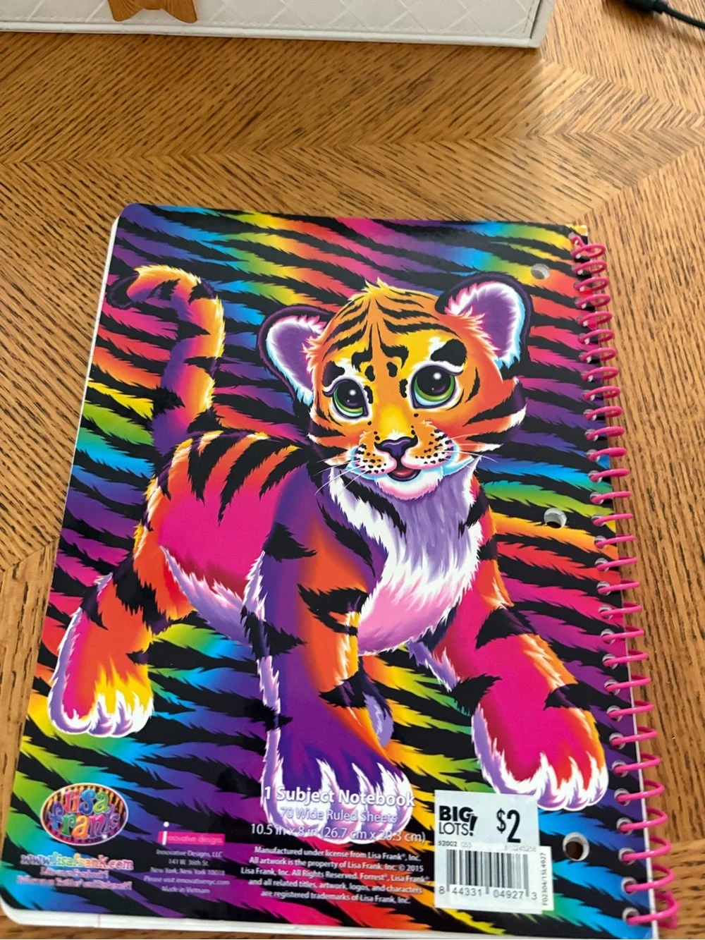 Lisa Frank Hunter Leopard Notebook